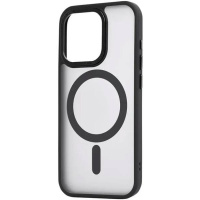 DM Чехол OC Matte Case with MagSafe для iPhone 12/12 Pro Black