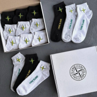Подарунковий набір шкарпеток у стилі Stone Island 18 пар 40-45 розмір