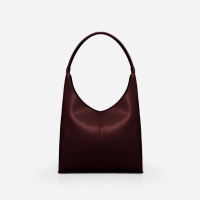 БОРДО - формат А4 - якісна та елегантна сумка на блискавці овальної форми (Луцьк, 850)