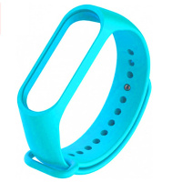 Ремінець для Xiaomi Mi Band 3/4 Silicone, Light Blue
