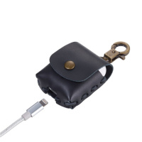 Чохол для навушників Troika Airpods, натуральна шкіра