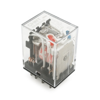 Реле электромагнитное CHINT JZX-22F(D)/2Z, AC380V, контактная группа 2CO+2NO, (1,8~2) VA , номинальный ток 5А, катушка 39000×(1±10%)Ом, 27,5*21,5*35,5