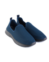 Чоловічі сині кросівки з текстилю