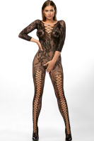 Комбінезон-сітка з інтимним вирізом Anais Mirabella, Чорний, S, M, S/M