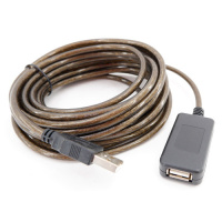 USB 2.0 удлинитель активный репитер, кабель AM - AF, 10м