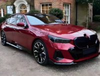 Накладка на передний бампер Lip Gloss черный (для M-Sport) для BMW 5/i5 серия G60/G60E/G61 2023- гг