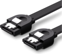 Кабель UGREEN US217 SATA 3 Data Cable 0.5m (Black)(UGR-30796) (UGR-30796)