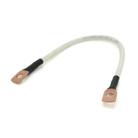 Кабель для соединения АКБ (перемычка) длина 60см , провод медный ПВ-3/КГНВ Одессакабель, 25мм2 с клеммами М8 (медь)