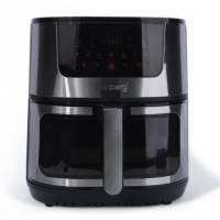 Аэрофритюрница Rainberg RB-2287 Мощная фритюрница 4200 Вт Аэрогриль для приготовления без масла 12,5 л