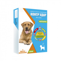 Капли «Контр Удар» для собак (20-40 кг)