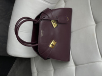 Сумка Salvatore Ferragamo бордовий