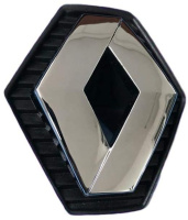 Эмблема значок логотип монограмма Renault Clio 3 Рено Клио 3 7700474477 109мм*98мм