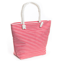 PODIUM Сумка Женская Пляжная текстиль PODIUM 5013-14 pink полоска мал