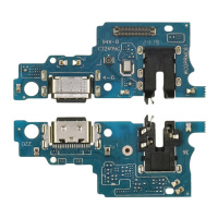 Разъём зарядки для Realme C61 (4G) а плате с микрофоном и компонентами