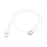 Кабель Hoco X37, Type-C-Lighting, 27W, White, длина 0.5м, BOX