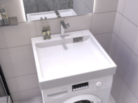 Умывальник на стиральную машину акриловый Redokss San FOBOS 60х50см