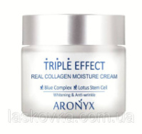 Антивіковий крем для обличчя з колагеном Medi Flower Aronyx Triple Effect Real Collagen Moisture Cream, 50 мл