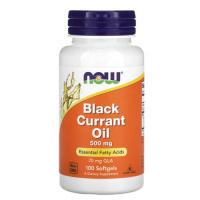 NOW Black Currant Oil 500 mg 100 капсул