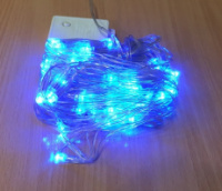 Гирлянда Led сетка 120л / синий / 1,5 х 1,5 / ALI -120Л (уценка)