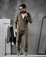 Мужской спортивный костюм THF хаки    ДЛ6262