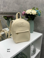 Беж — стильний, молодіжний та мініатюрний рюкзак Lady Bags на блискавці, з підкладкою (2007)