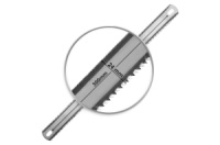 Полотно пильное для ножовки «D» Дерево-Металл 2-стороннее 300х25х0.65 мм (KE-0006)