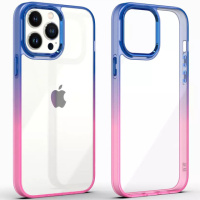 Чохол для Apple iPhone 13 Pro (6.1«») - TPU+PC Fresh sip series Синій / Рожевий - купити в SmartEra.ua