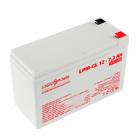 Аккумулятор гелевый LogicPower LPM-GL 12-7.2 AH