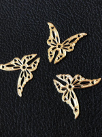 Коннектор 16*20 мм 1 шт цвет светлое лимонное золото