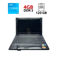 Ноутбук Б-класс Fujitsu LifeBook AH532 / 14« (1366x768) TN / Intel Core i3-2370M (2 (4) ядра по 2.4 GHz) / 8 GB DDR3 / 120 GB SSD / Intel HD...