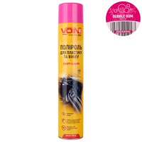 Полироль для пластика и винила VOIN 750 мл BUBBLE GUM ( Бабл Гам )