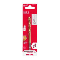 Свердло по металу RedHEX SHOCKWAVE HSS-TiN MILWAUKEE, діаметр 7,5х110х67мм