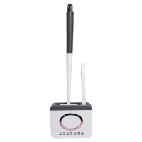 Силиконовый ершик для туалета настенный 13×5.5×42 (см) ерш для унитаза силиконовый с щеткой ёршик для унитаза HP-35015-48DG