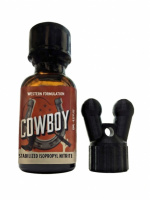 Поперс Cowboy 24 мл + Чорний подвійний сніфер у комплекті (Ізопропіл)