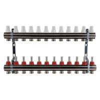 Колектор з витратомірами SD Plus 1« 12 виходів SDO235W12