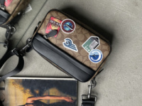 Сумка чоловіча COACH GRAHAM CROSSBODY бежевий