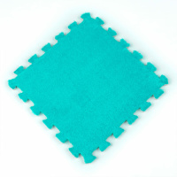 Підлога-пазл плюшевий 30х30х1см М'ятний SW-00002088