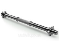 Гантельний гриф EasyFit 50 см Ø 25 мм хромований