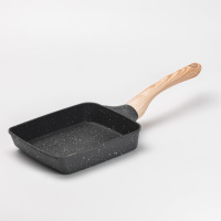 Сковорода тамагоякі з антипригарним покриттям 18,5*15*3,8 см, сірий