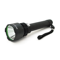 Фонарь ручной POWERMASTER MX-520-P50, 1LED XPE led, 3.5W, 5 режима,2х 26650 /9800mah, Black, IP40, кабель USB- micro, 250х62х35мм, BOX