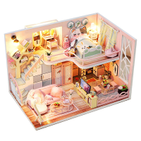 3D Румбокс «Pink Story» DIY DollHouse + пилозахисний купол