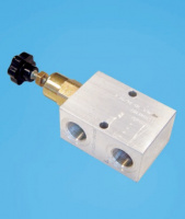 Перекидной клапан Hyva регулируемый 100л