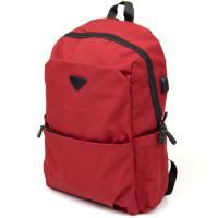 Рюкзак текстильний smart унісекс 720627 Малиновий