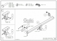 Тягово-зчіпний пристрій (фаркоп) Opel Corsa F (2019-...)