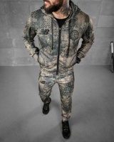 Стрічковий спортивний костюм Stone island x New balance ЛН2681