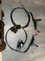 Полный комплект гидравлических тормозов электросамоката Kukirin G3 Pro