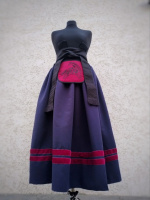 Спідниця темно-синя, розм. XL