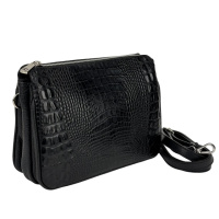 Жіноча каркасна сумочка з тісненням під репітилію Італія 79871A
