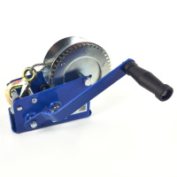 Лебідка ручна 1.13 т BST R 2500 LBS сталевий трос Husar Winch