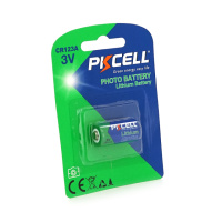 Батарейка литиевая PKCELL 3V CR123A Lithium Manganese Battery цена за блист, Q8/96